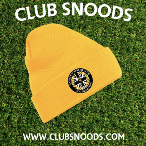Hamble Scooter Club Hat (Gold359)