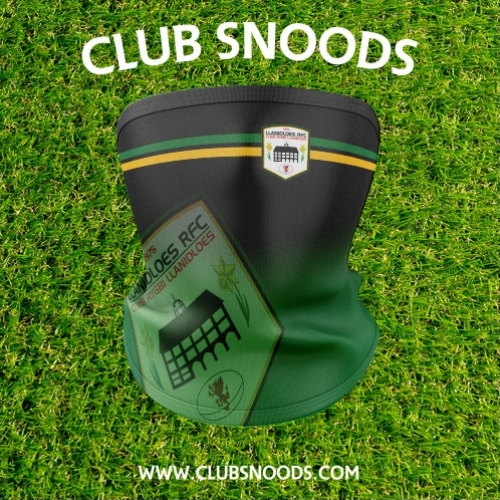 Llanidloes Rugby Club-2 tone fade Snood
