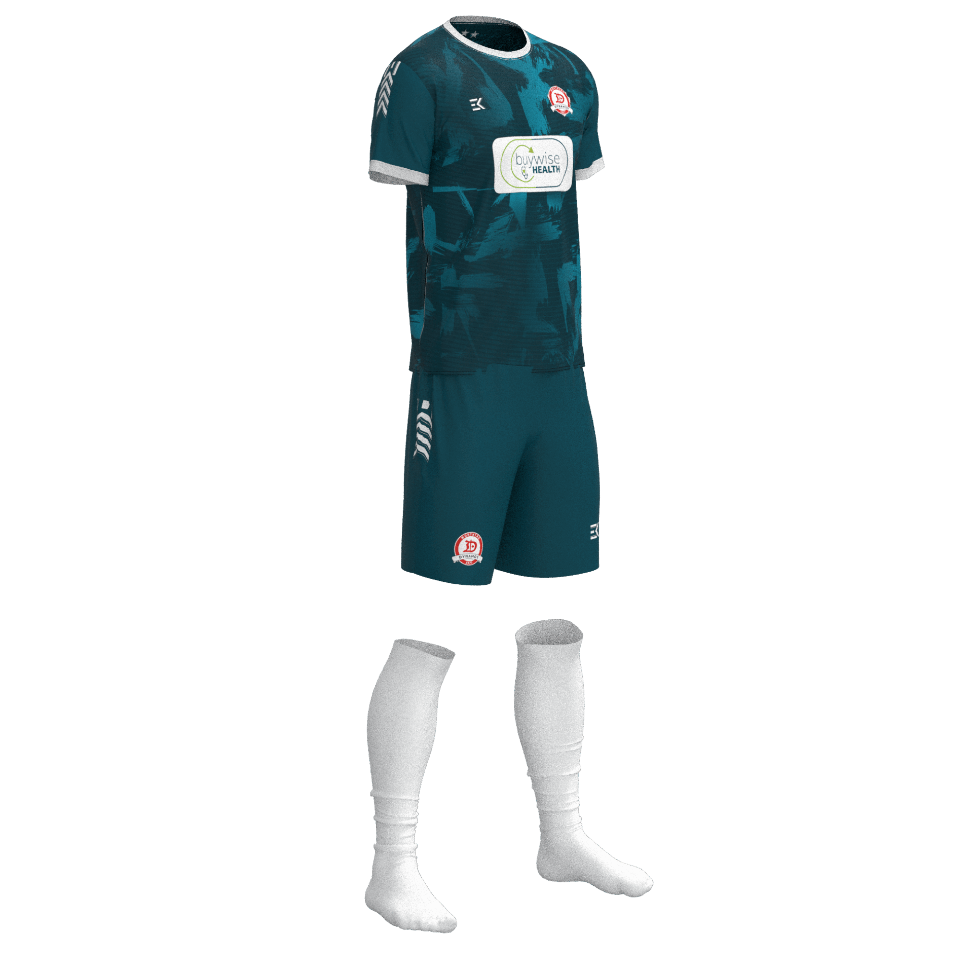 Worthing Dynamos FC Blue Green Design - Image 4