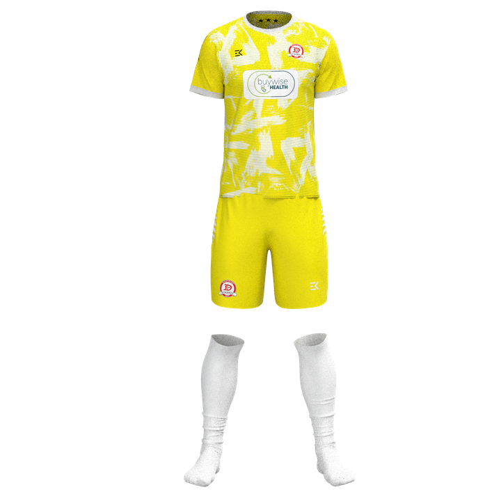 Worthing Dynamos FC Yellow GK Design