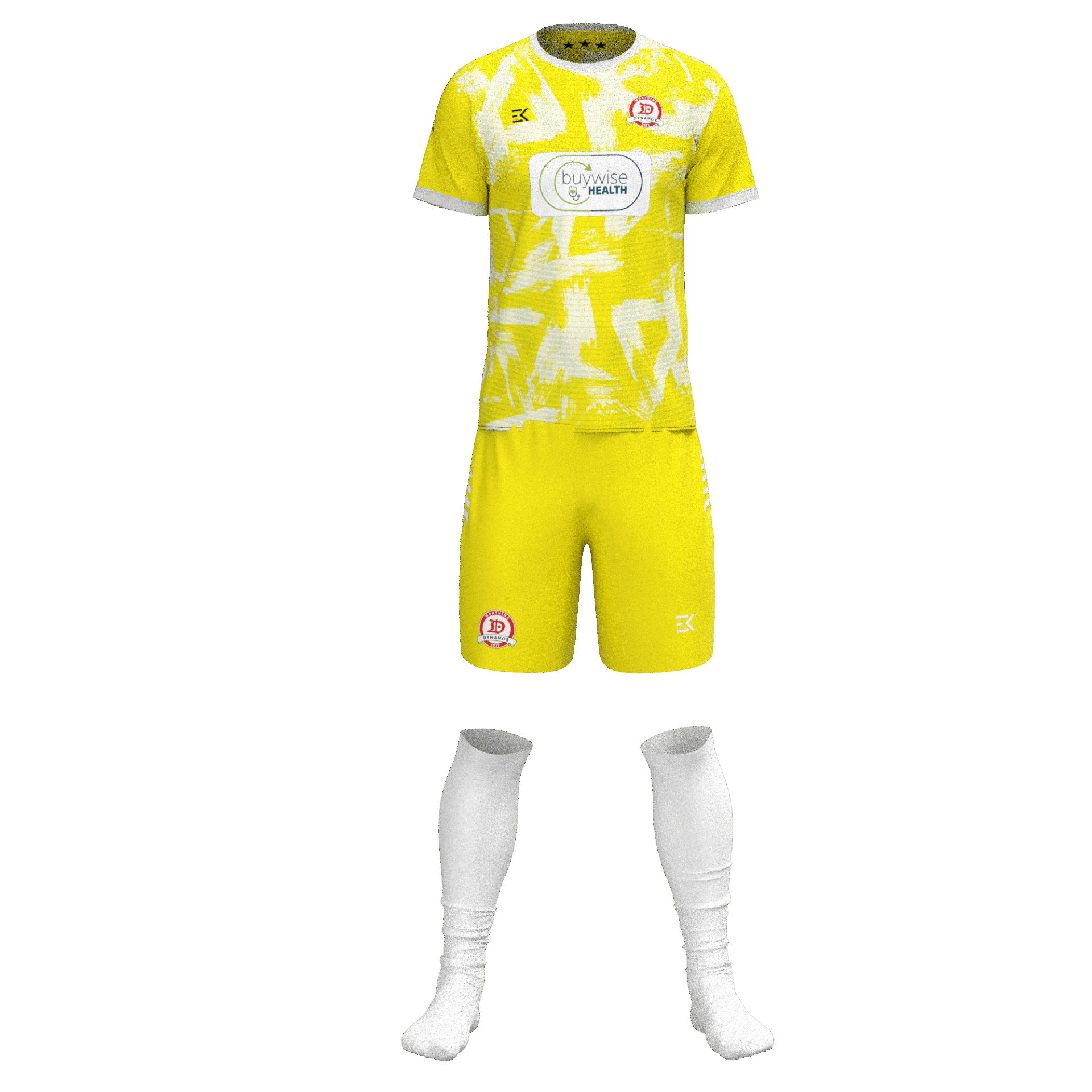 Worthing Dynamos FC Yellow GK Design - Image 5