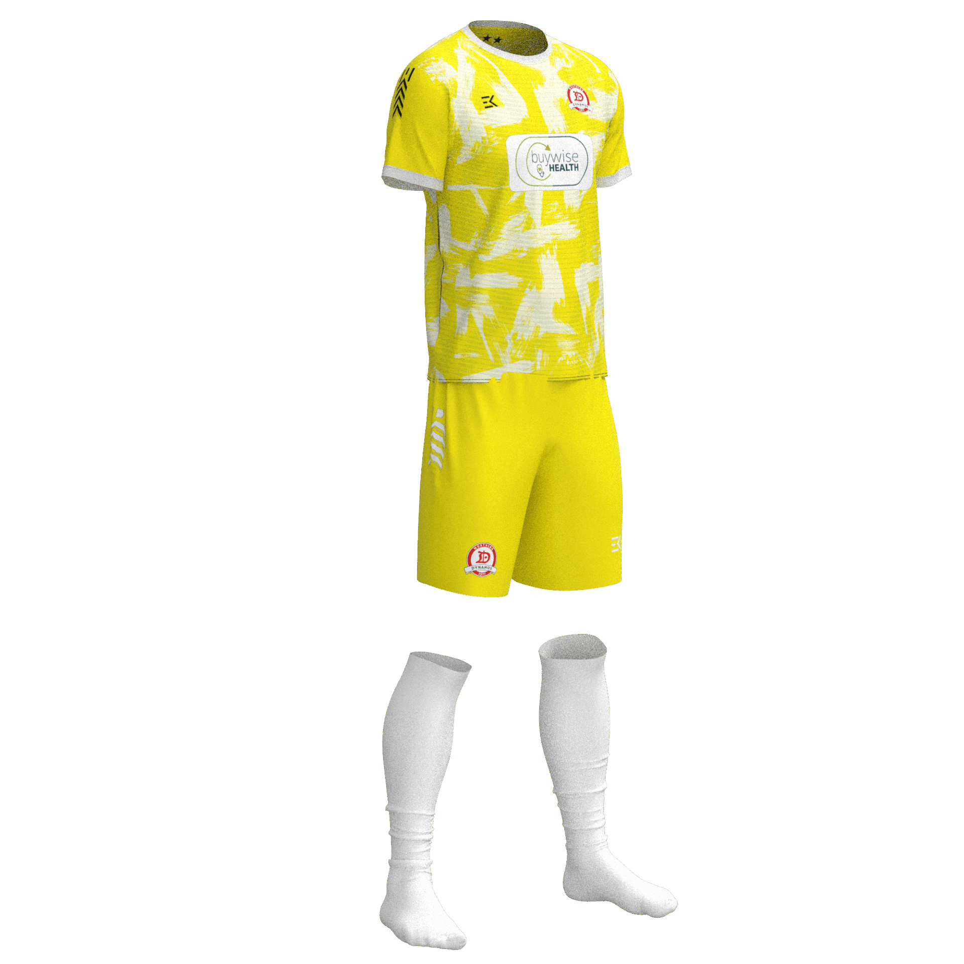 Worthing Dynamos FC Yellow GK Design - Image 4