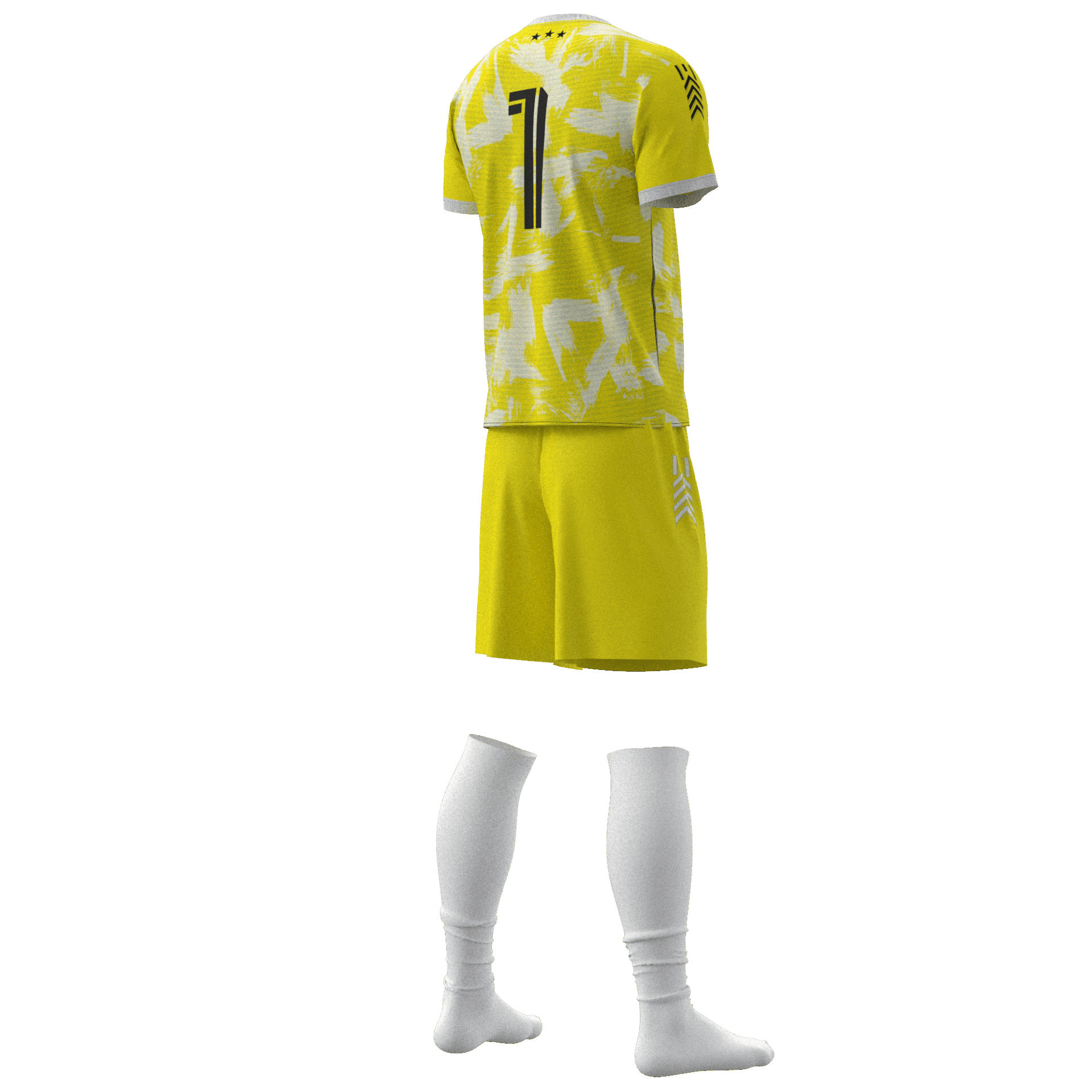 Worthing Dynamos FC Yellow GK Design - Image 2