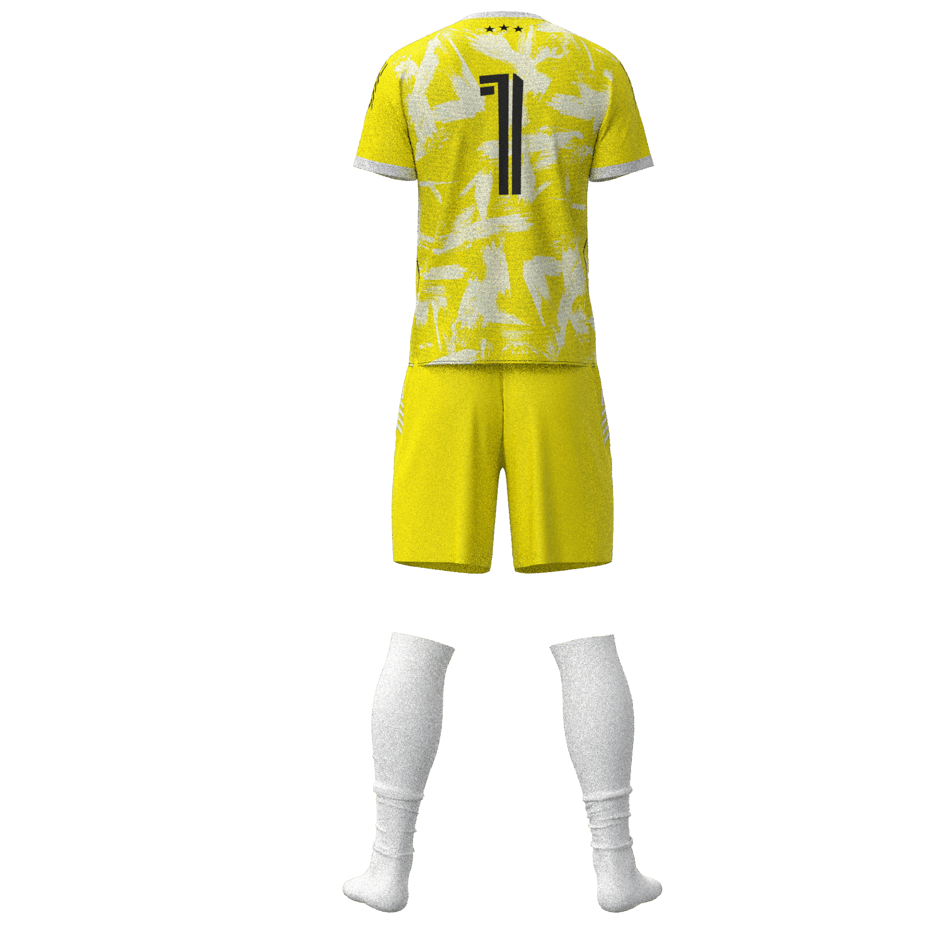 Worthing Dynamos FC Yellow GK Design - Image 3