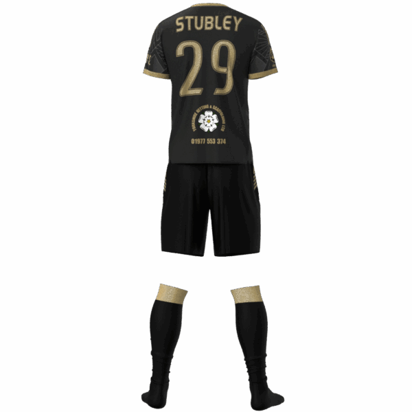Pontefract Collieries F.C. Black and Gold - Image 3
