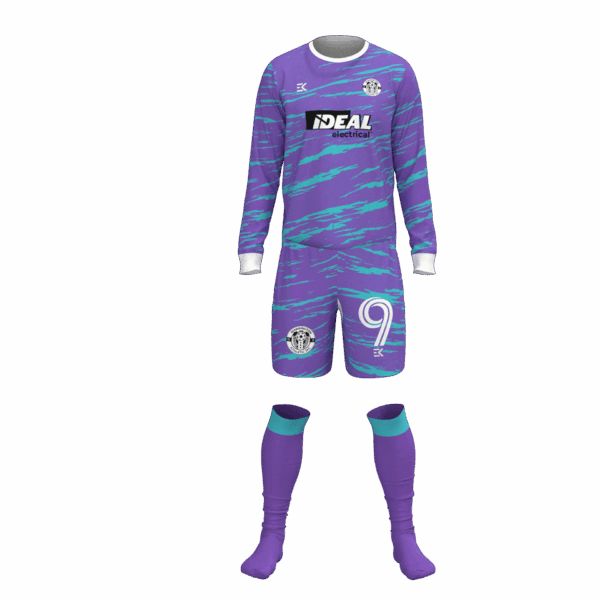 Warrington Athletic JFC Purple GK Design