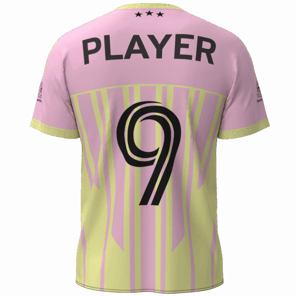 Neverlusin FC Pink | Yellow Design - Image 3
