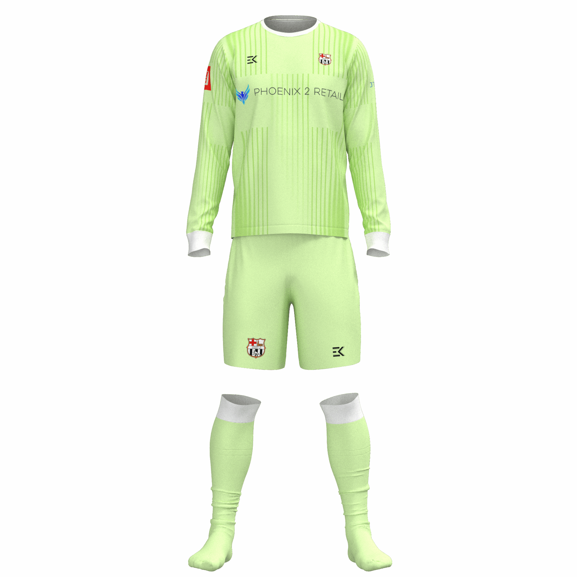 Hanslope FC Green GK Design