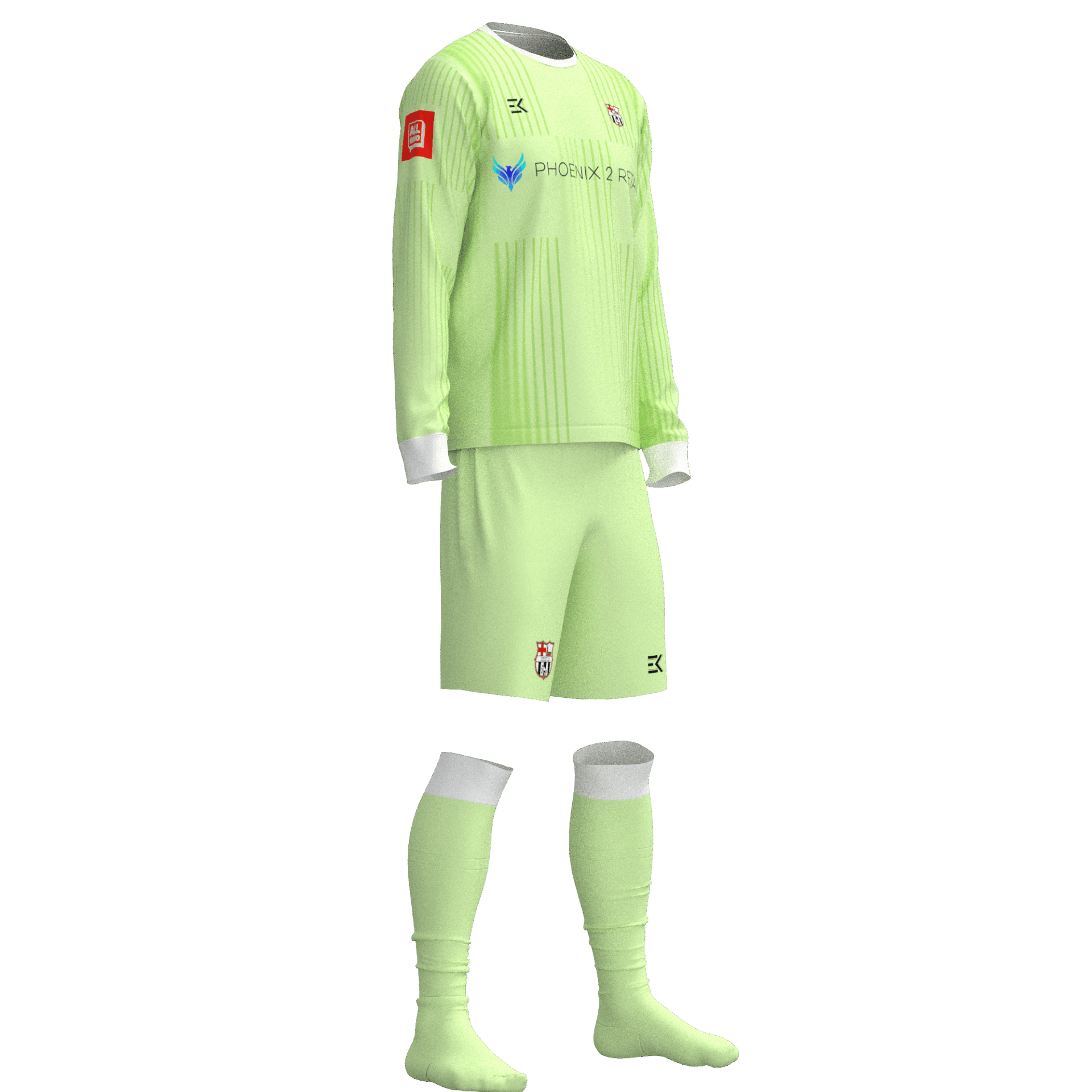 Hanslope FC Green GK Design - Image 3