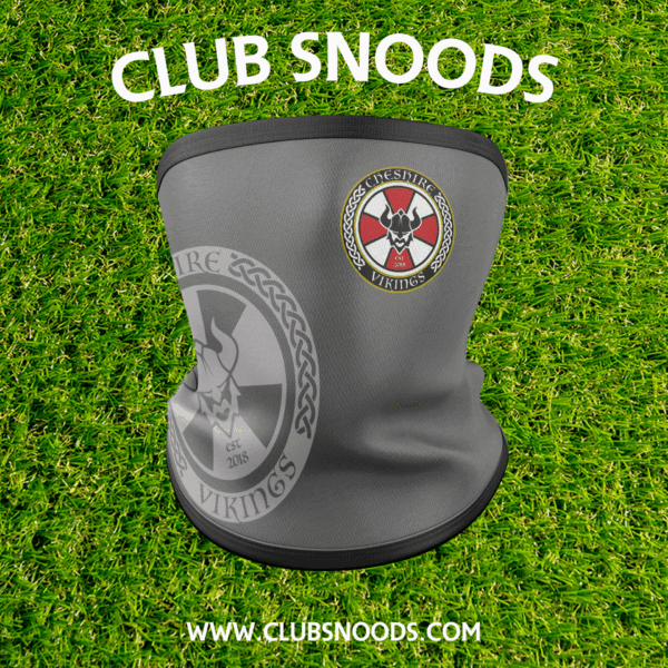 Cheshire Vikings Snood Desgin