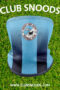 Bushe and Oxhey FC Snoods Blue Design