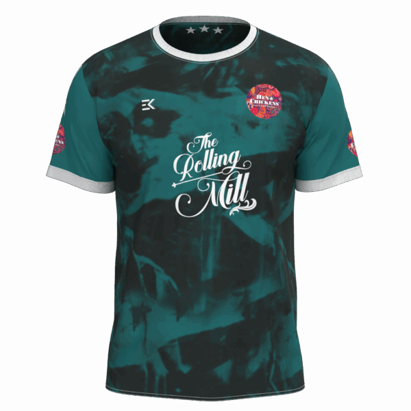 Hens & Chickens Dark Green Design