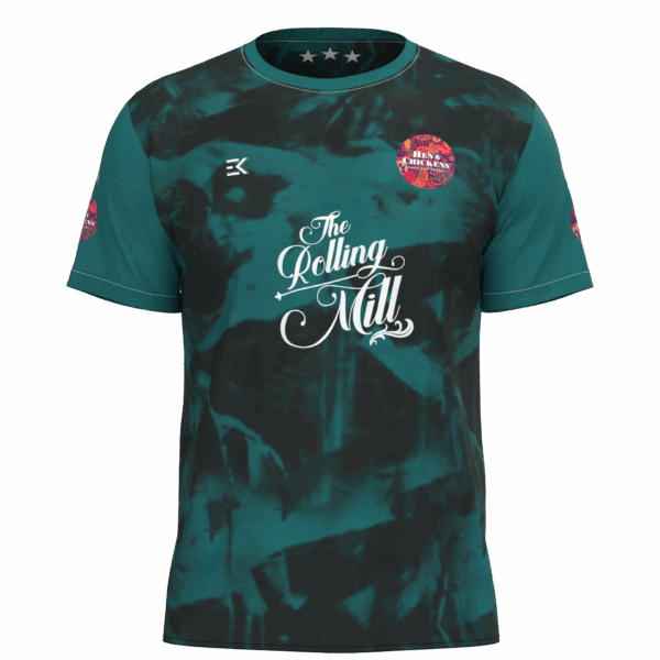 Hens & Chickens Dark Green Design