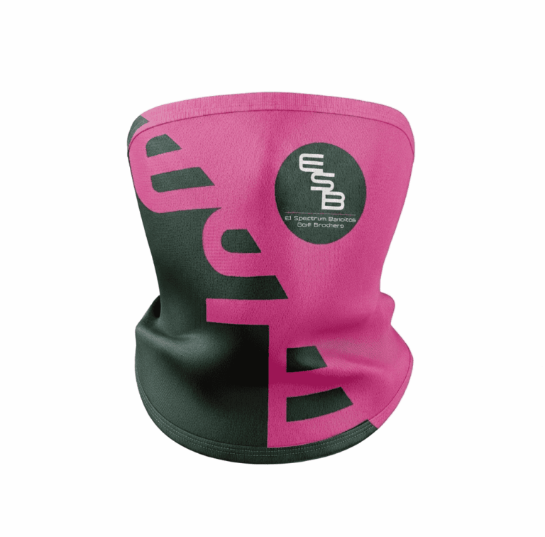 Custom Pink Snood with Logo