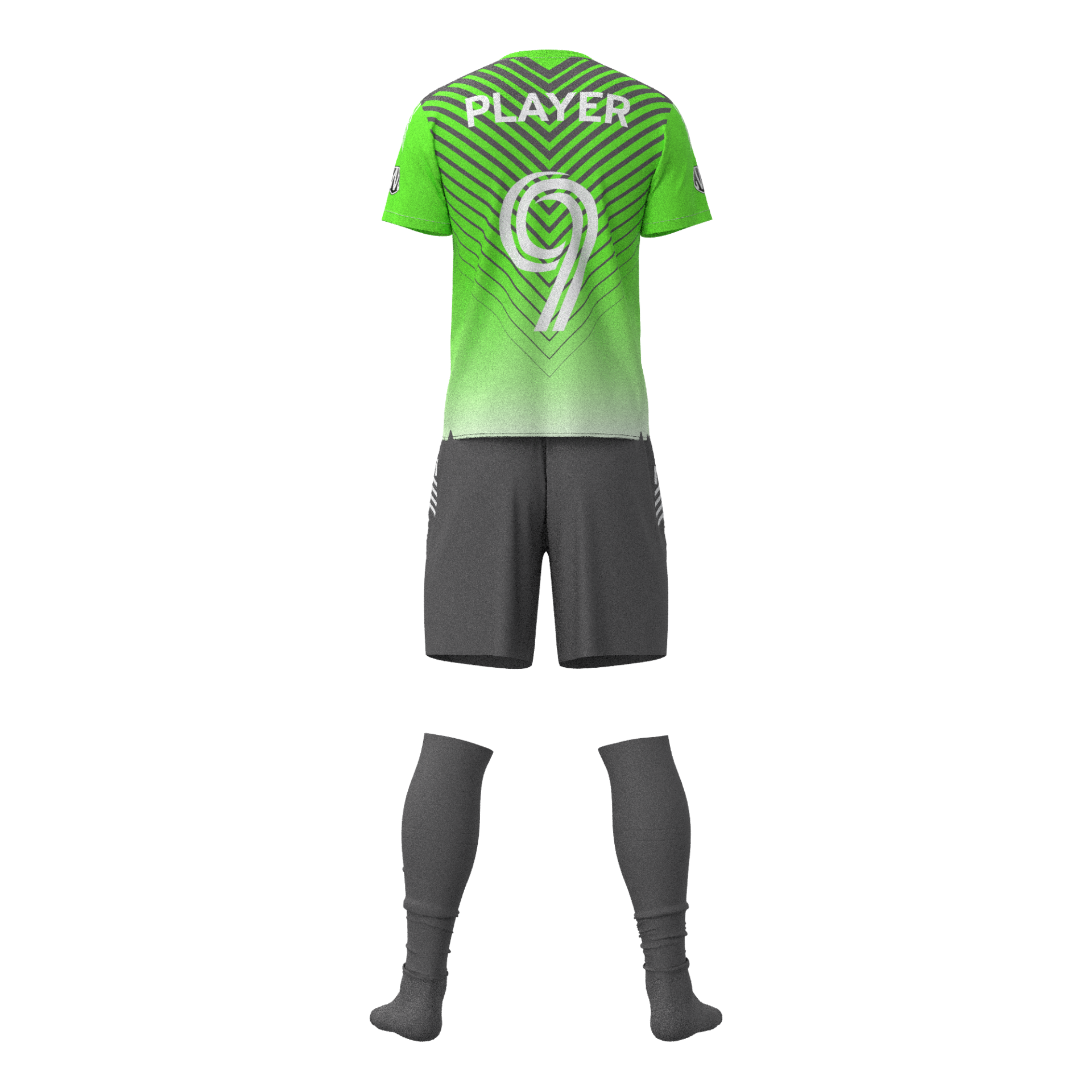 Worthen Juniors Green Kit Design - Image 2