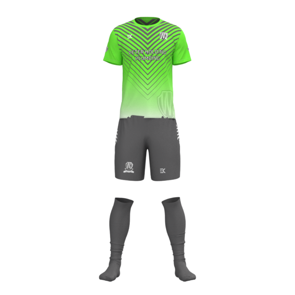 Worthen Juniors Green Kit Design