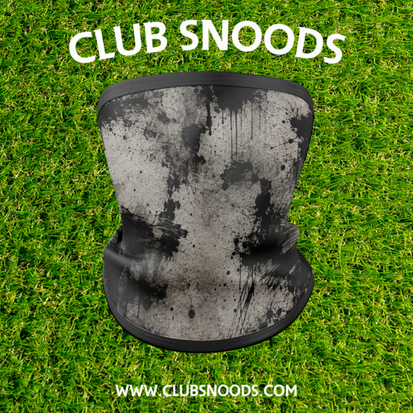Black & Grey Grunge Snood
