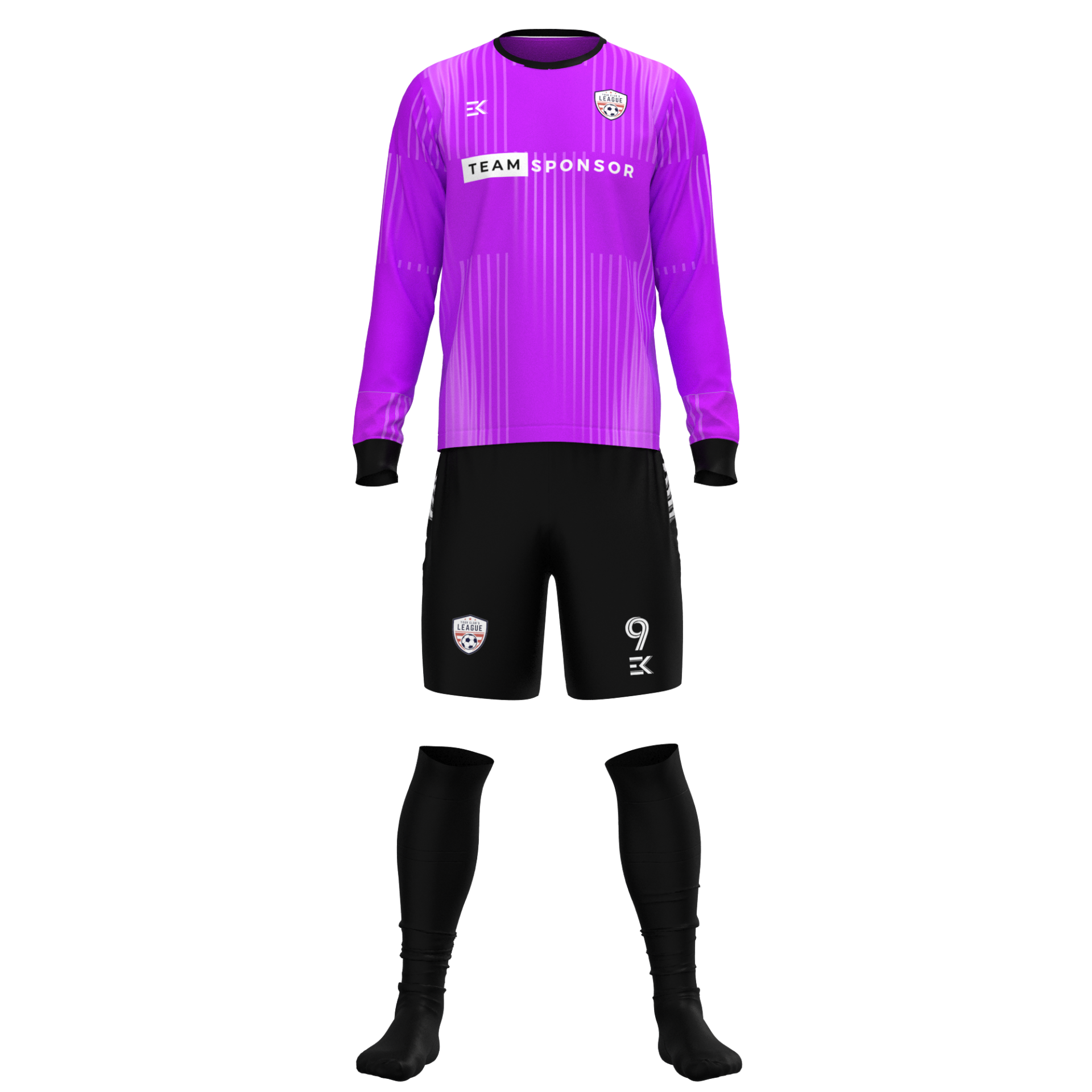 Cyber Purple Goalkeeper