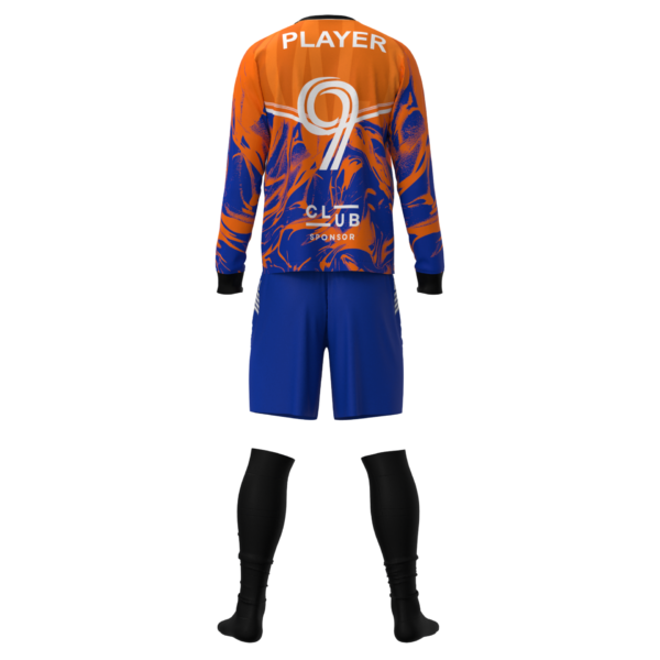 Mandarin Blue Swirl Goalkeeper - Image 2