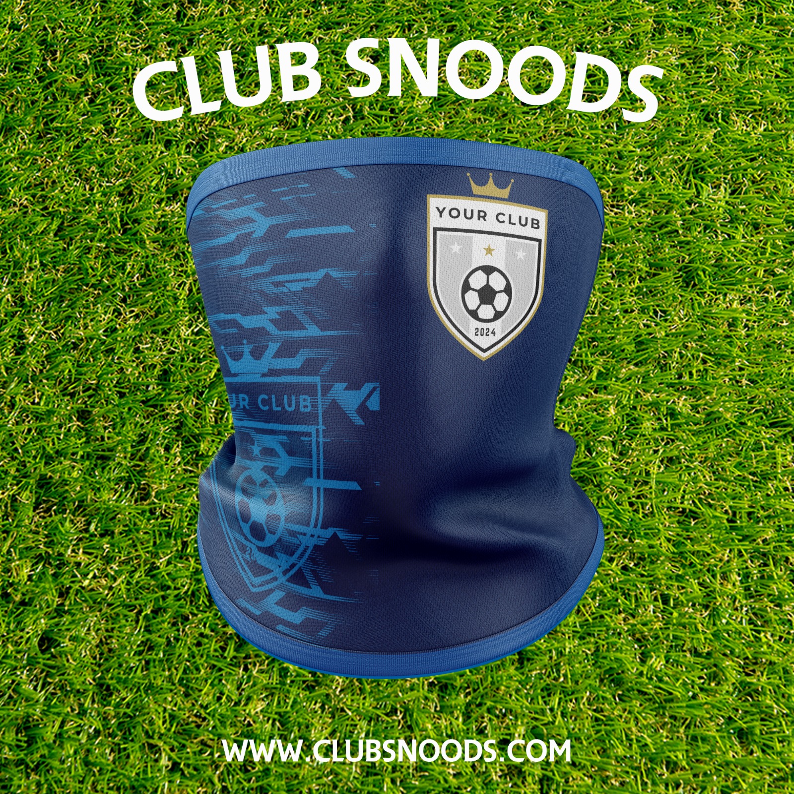 Vortex Deep Blue Pitch Snood